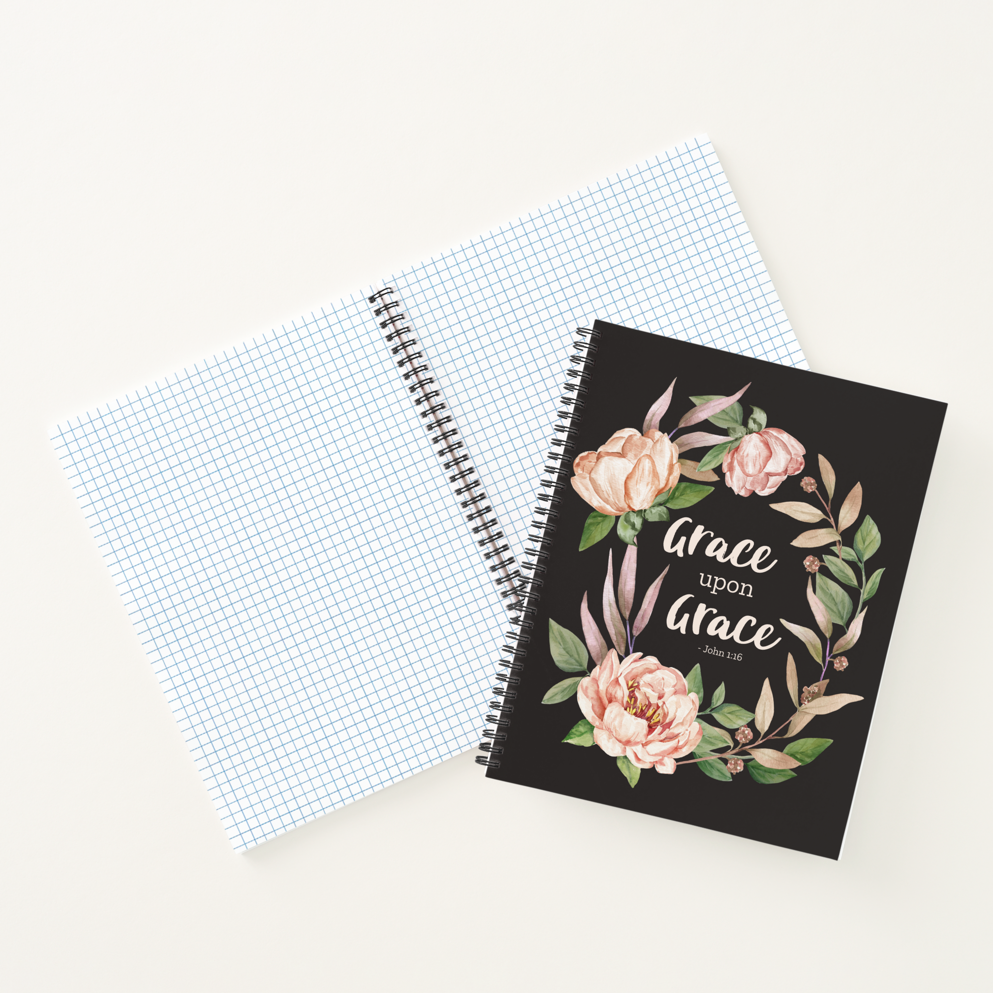 john 1:16 grace upon grace spiral notebook john 1:16 grace upon grace spiral notebook