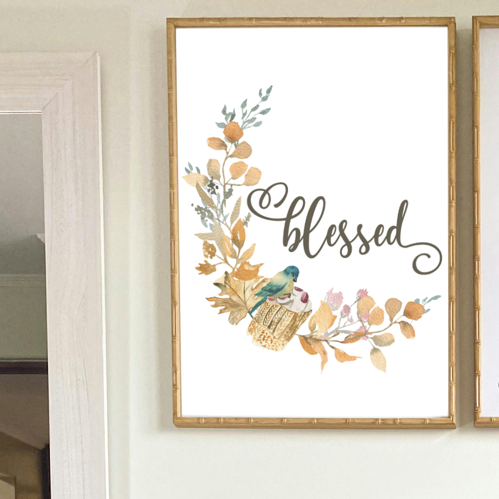 blessed 8 x 10 in. printable wall art blessed 8 x 10 in. printable wall art