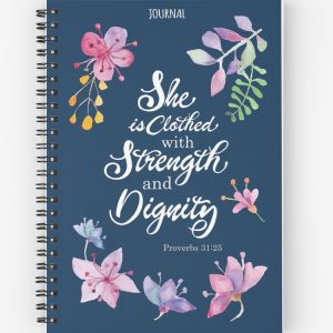 proverbs 31:25 she is clothed with strength and dignity and laughs without fear of the future