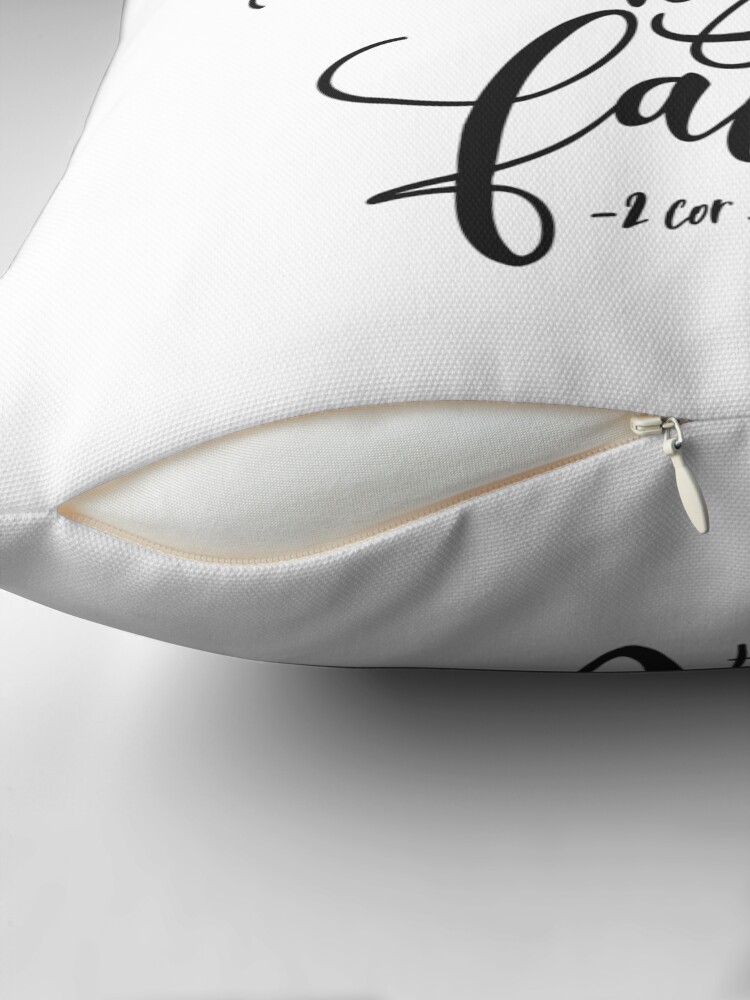 2 corinthians 5:7 walk by faith – scripture throw pillow 2 corinthians 5:7 walk by faith – scripture throw pillow