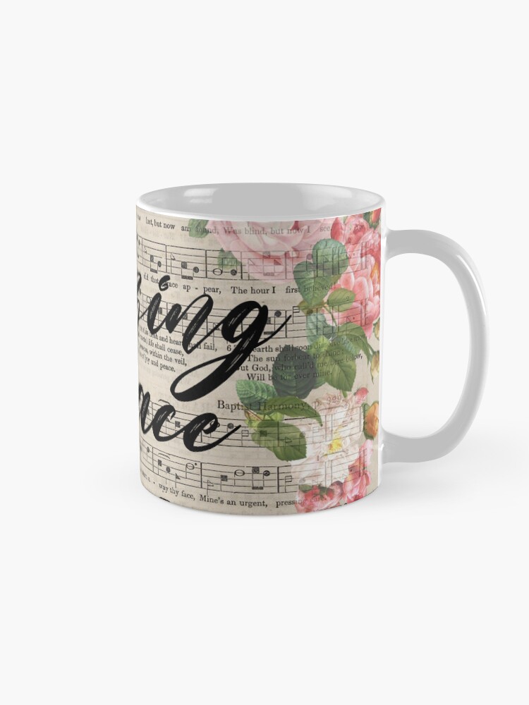 amazing grace original music sheet coffee mug amazing grace original music sheet coffee mug