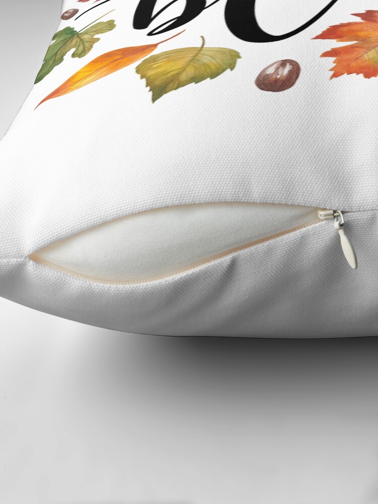 rb blessed – calligraphy autumn leaves christian throw pillow for thanksgiving 2 rb blessed – calligraphy autumn leaves christian throw pillow for thanksgiving 2