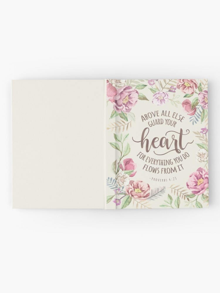 rb proverbs 423 above all else guard your heart hardcover journal b rb proverbs 423 above all else guard your heart hardcover journal b