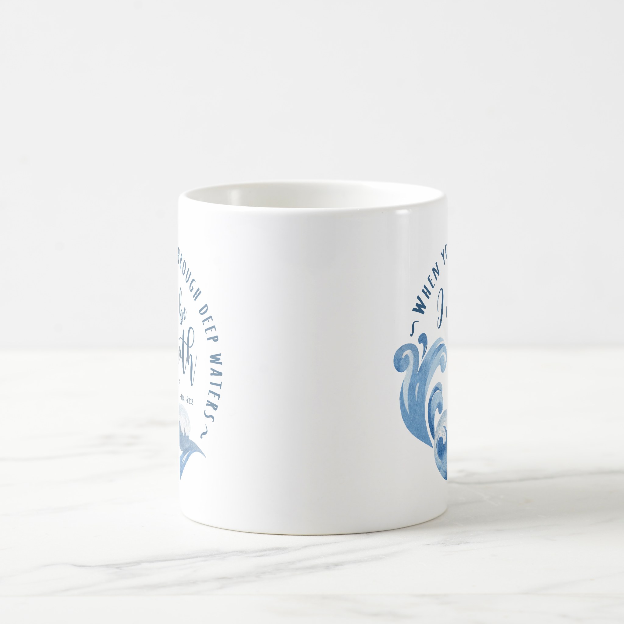 isaiah 43:2 ocean waves coffee mug isaiah 43:2 ocean waves coffee mug