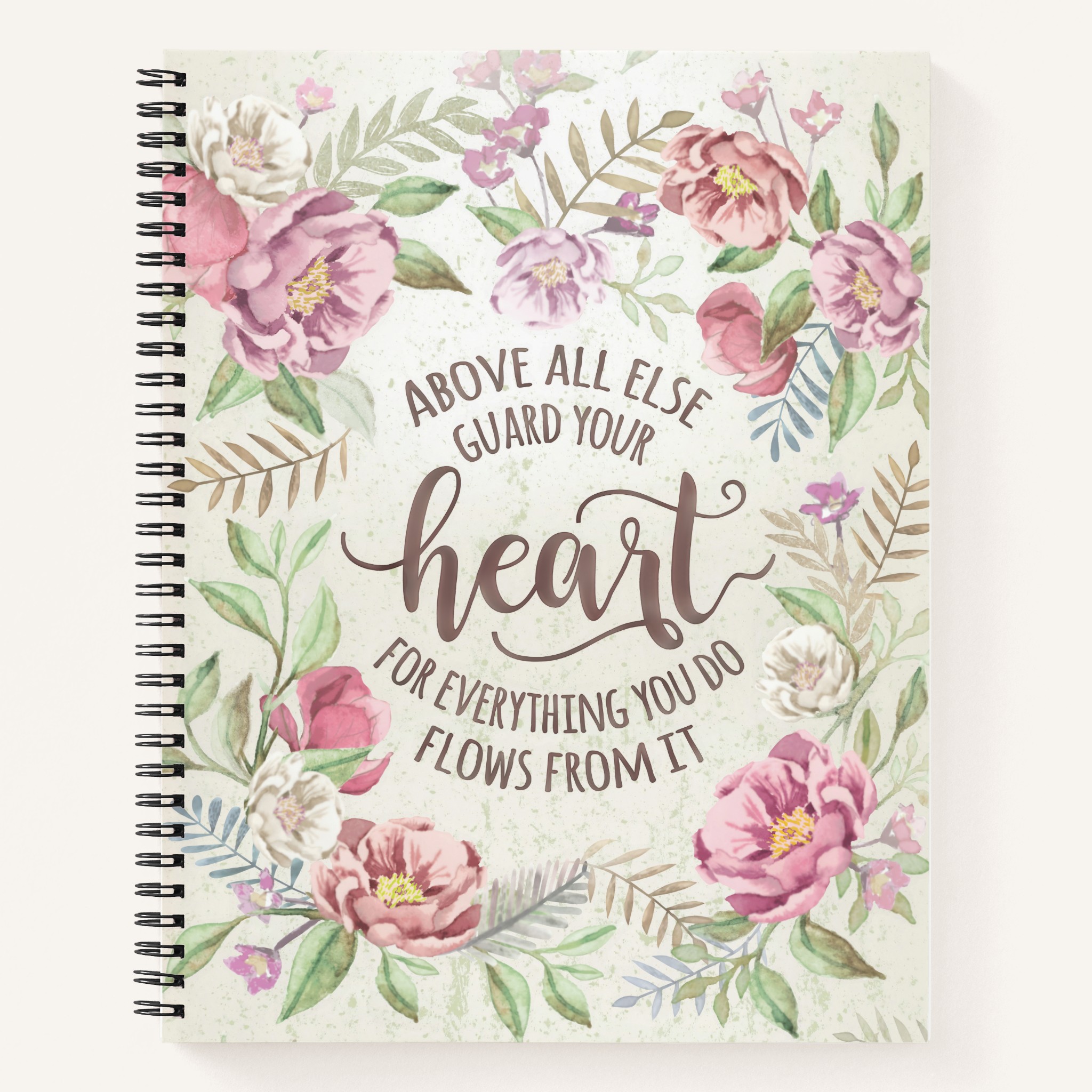 zazzle proverbs 4 23 guard your heart from front notebook zazzle proverbs 4 23 guard your heart from front notebook