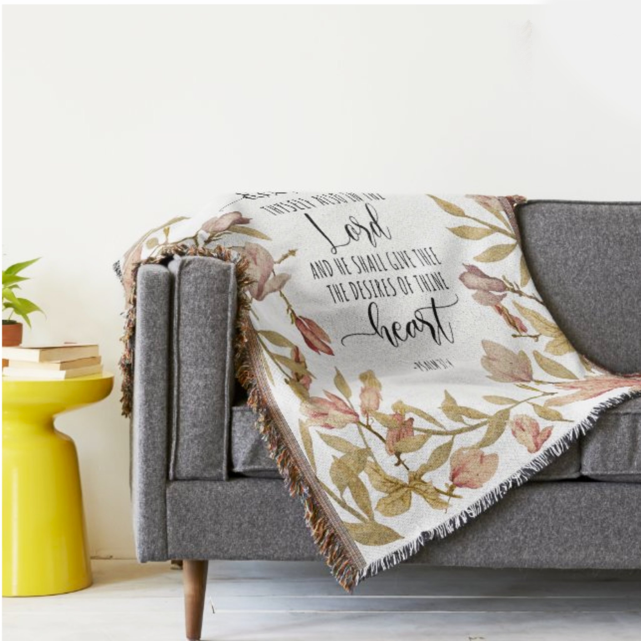 psalm 37:4 delight thyself also in the lord throw blanket psalm 37:4 delight thyself also in the lord throw blanket