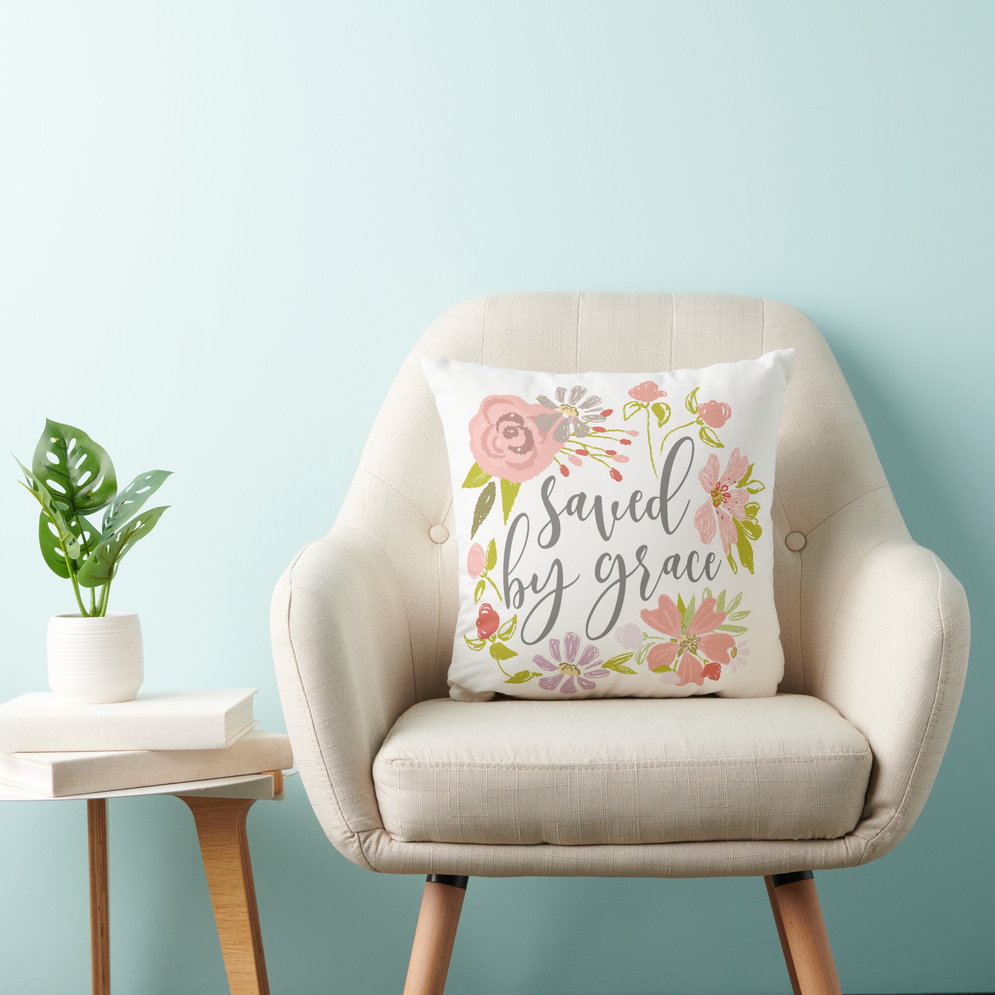 zazzle saved by grace ephesians 2 8 throw pillow chair zazzle saved by grace ephesians 2 8 throw pillow chair