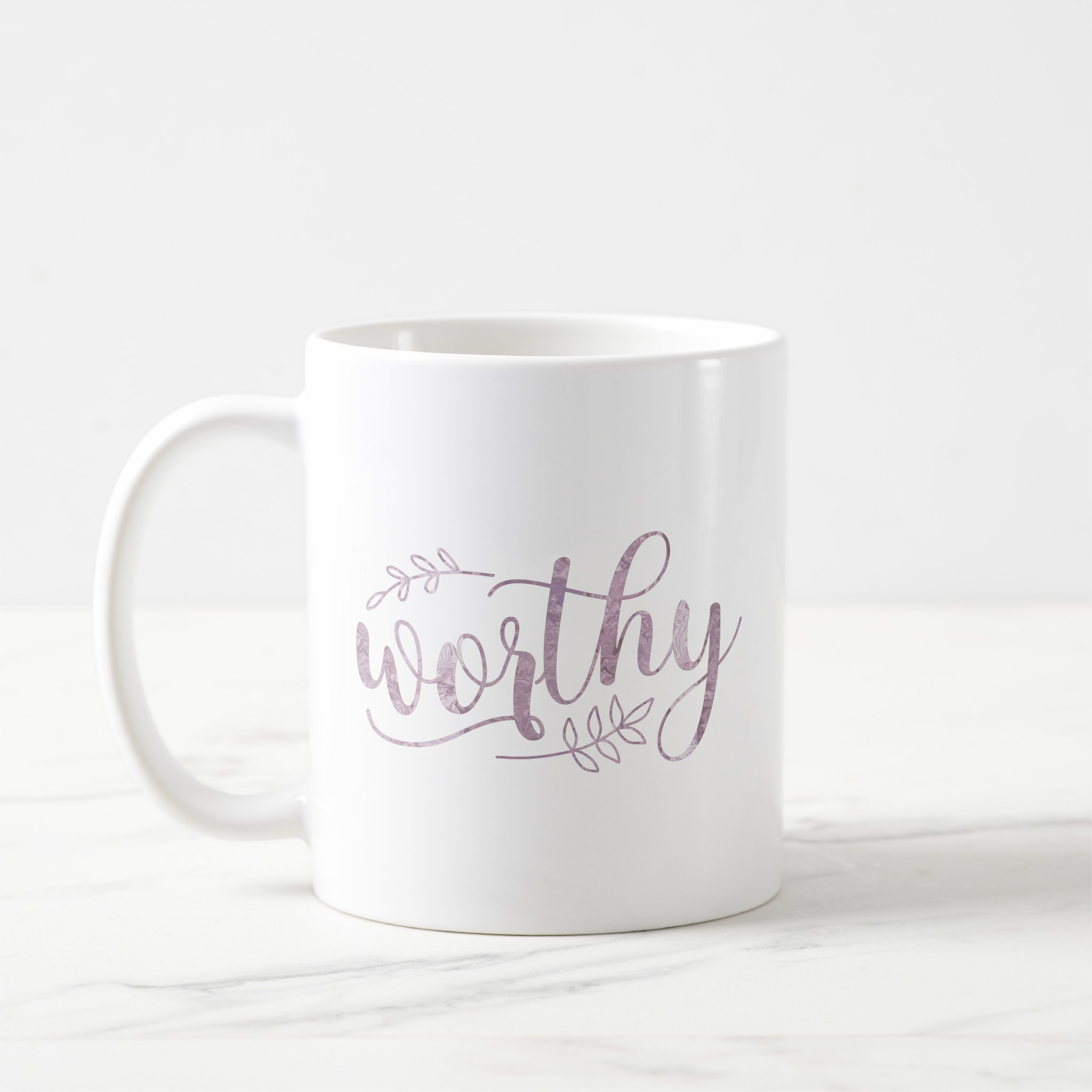 worthy boho calligraphy coffee mug worthy boho calligraphy coffee mug