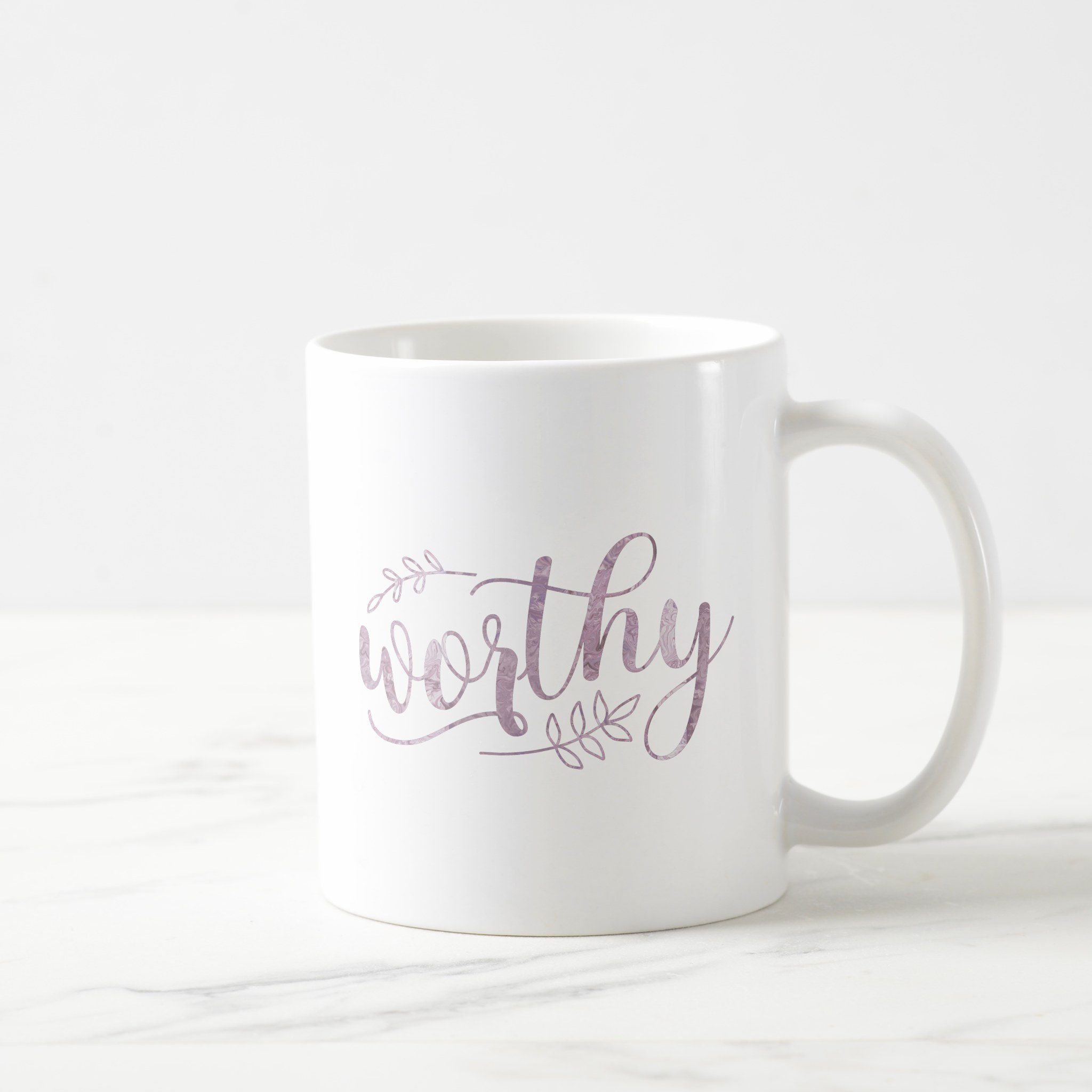 worthy boho calligraphy coffee mug worthy boho calligraphy coffee mug